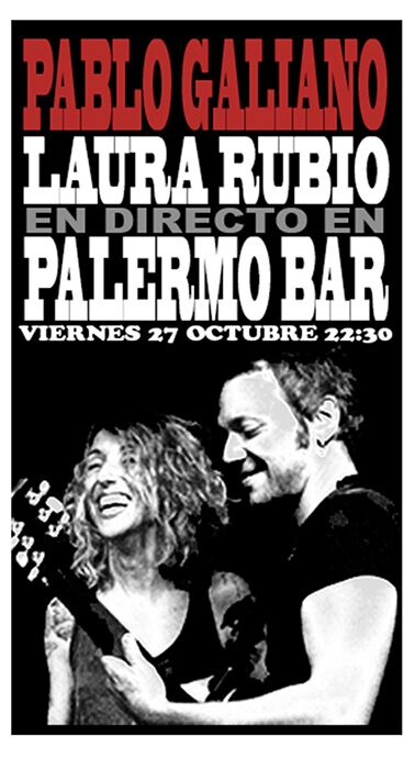 Tenemos un planazo en @PalermoBar este viernes con Laura Rubio de <a href="/garajejack/">Garaje Jack</a> y artistas invitados. Venid tod@ssss!!!! ENTRADA LIBRE