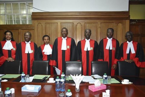 Bid to stop tomorrow's #ElectionsKE fails after Supreme Court adjourns, CJ Maraga cites lack of quorum to hear case filed by three voters.