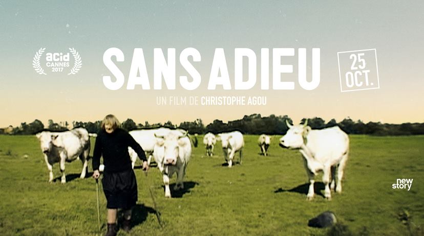 Sortie également du documentaire posthume poignant #SansAdieu de notre ami Christophe Agou, portraits magnifiques de paysans du Forez.