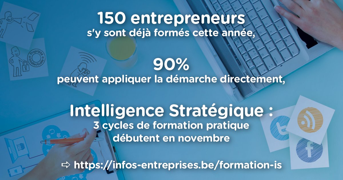 déjà 150 entrepreneurs formés à intelligence stratégique en 2017 - pourquoi pas >200 - inscrivez-vous - retweetez tinyurl.com/y9umahf8