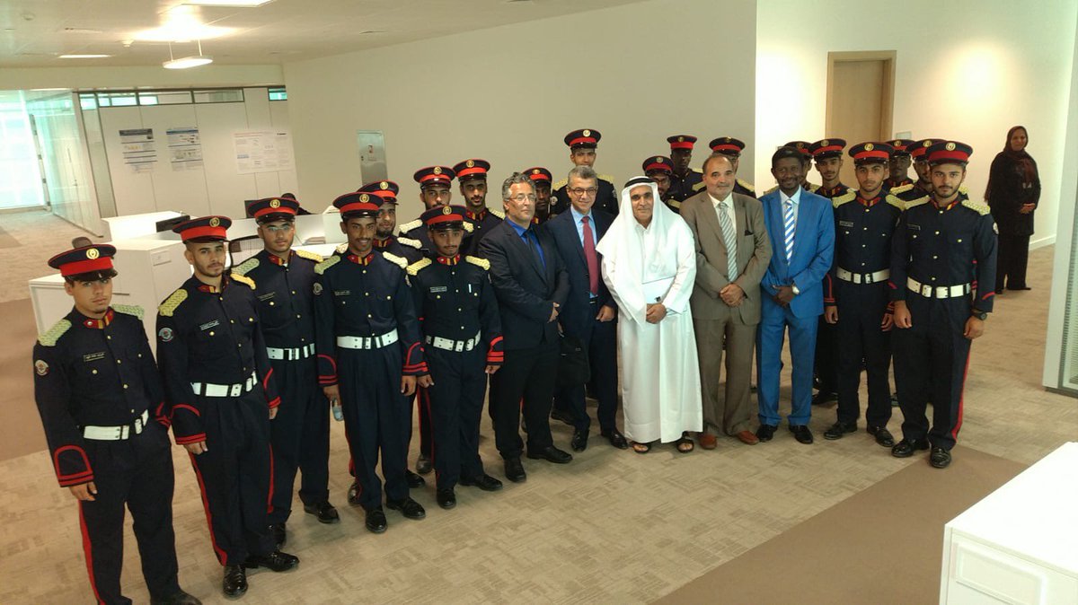 Thank you to the recruits of the Ahmed bin Mohammed Military College in Qatar for joining QCRI's leader <a href="/akelmagarmid/">Ahmed Elmagarmid</a> and scientists today