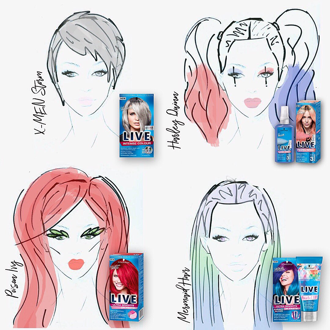 Chalk Beauty (@chalkbeauty) on Twitter photo #Halloween is the perfect excuse to get creative and change your hair colour. We're going to be doing just that with <a href="/LIVEColourUK/">LIVE Colour</a>. #Halloween is the perfect excuse to get creative and change your hair colour. We're going to be doing just that with <a href="/LIVEColourUK/">LIVE Colour</a>.