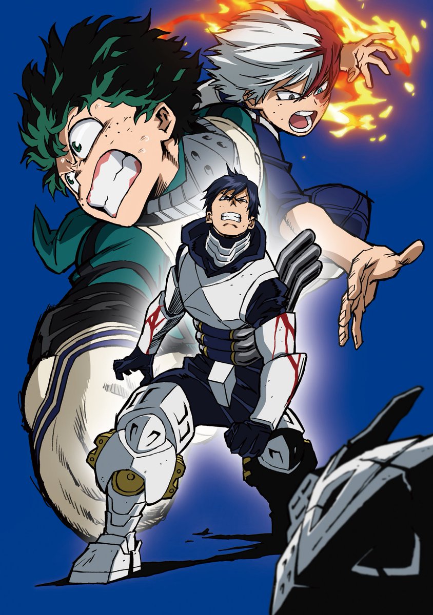 僕のヒーローアカデミア ヒロアカ アニメ公式 12 13 水 発売の 僕のヒーローアカデミア ヒロアカ2期bd Dvd第6巻のジャケット解禁 そして初回限定特典のドラマcd試聴もスタート ステイン戦後 出久 飯田 轟の3人が病院で遭遇したのは