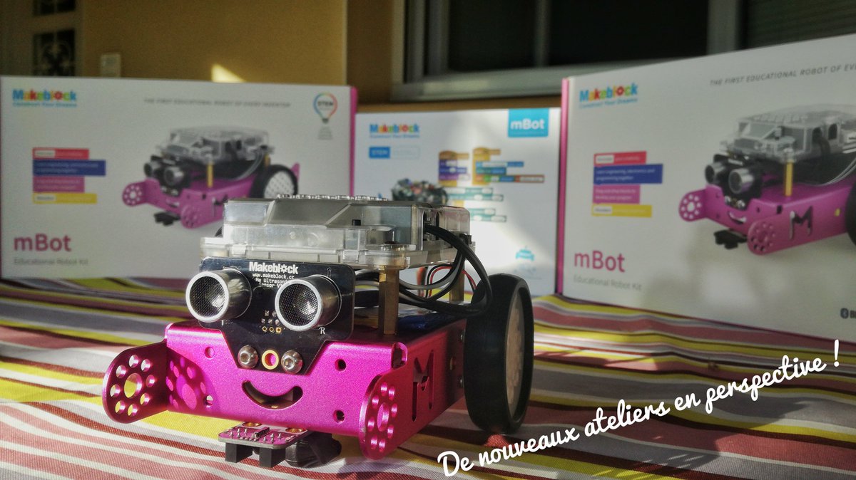 Electrobjet's tweet photo. Prêt à animer nos ateliers #robotique  pour #Bougetonquotidient le 3 novembre 14h par @laLigueFOL85 !
Encore merci à tout nos partenaires 👌 https://t.co/tqkPY1Y8G5