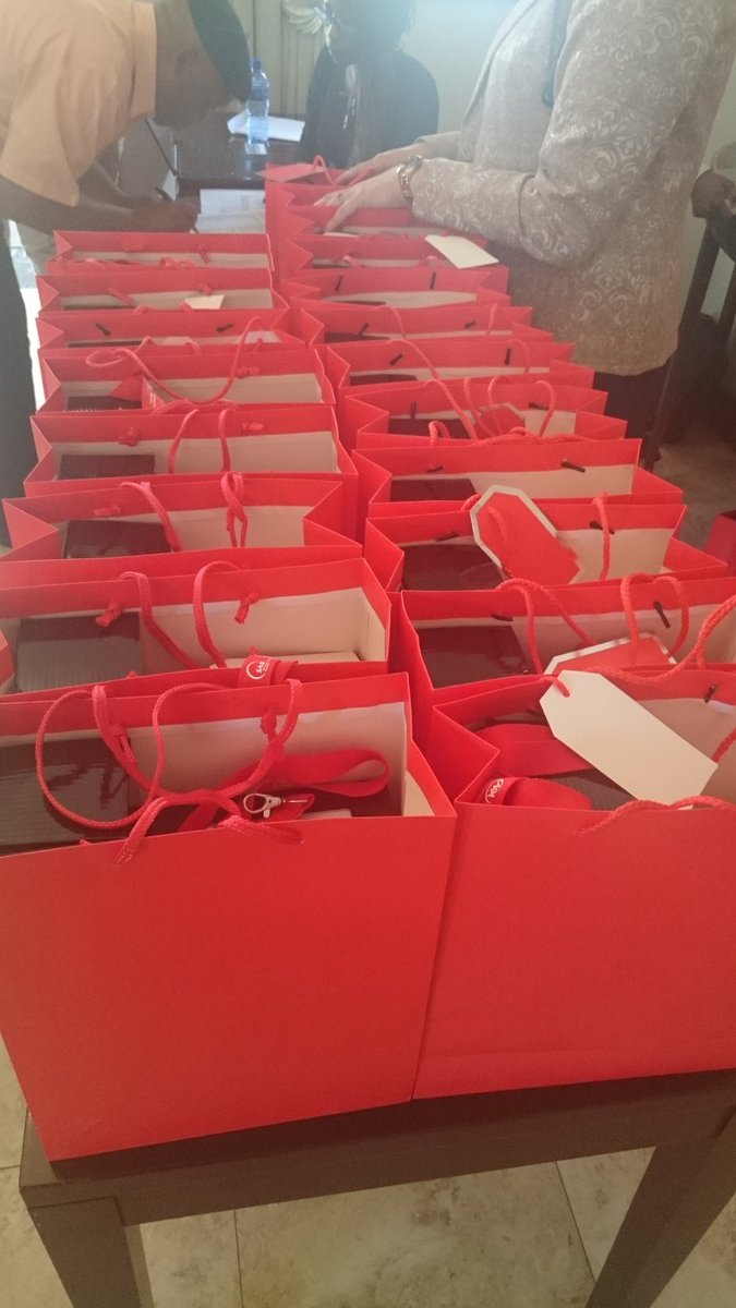 FutureLeadersTV's tweet photo. Goodybags for our guests at the media launch #future5 https://t.co/3FUUYgma4I
