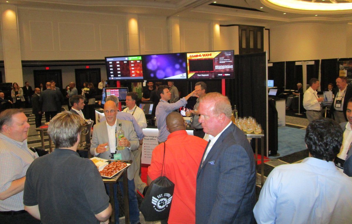 LSISoftware's tweet photo. Happy Hour with Polish drinks and food at POSitive Cinema booth in #Miami, @ShowEastMiami 2017 🍸🍺🍓🍸🍺🍓🍸🍺🍓 #cinemaexposition #cinemaexpo https://t.co/L6Hthf7Vih