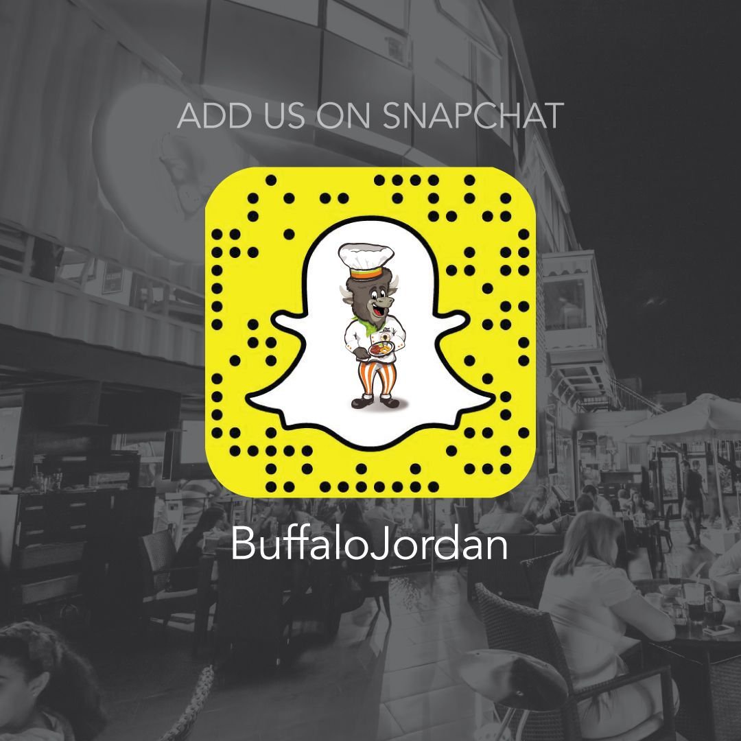 BuffaloWingsJO's tweet photo. Add us to your snap feed for an exclusive insight of our latest news.
#BWR #JO #BWRJO #Buffalo https://t.co/LS7p2oSYi3