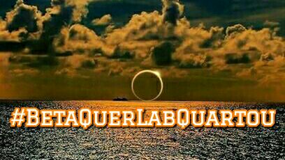 Olá galera 
#BetaQuerLab vem te desejar muita paz, harmonia e conquistas, juntamente com muita alegria para animar 😛
#BetaQuerLabQuartou
