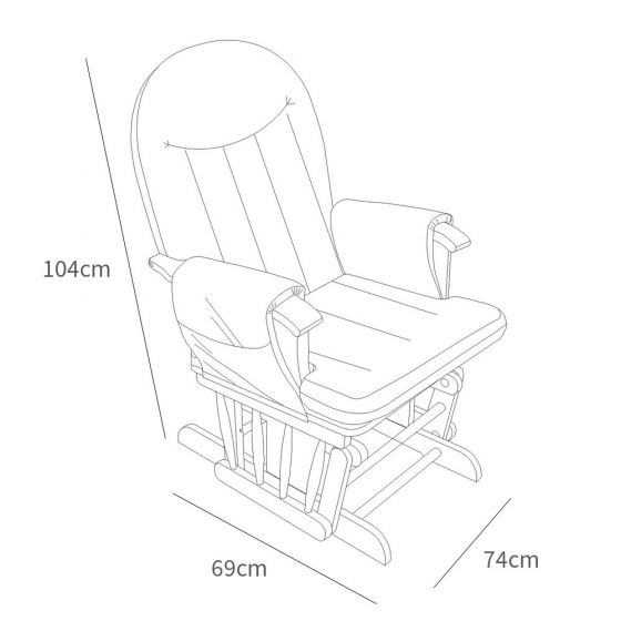 tutti bambini nursing chair