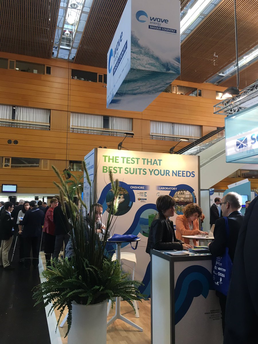 Cluster_Energia's tweet photo. Meet us at booth #WaveEnergyBasqueCountry we are exhibiting at #OEE2017 #oceanenergy https://t.co/jsW1Db858h