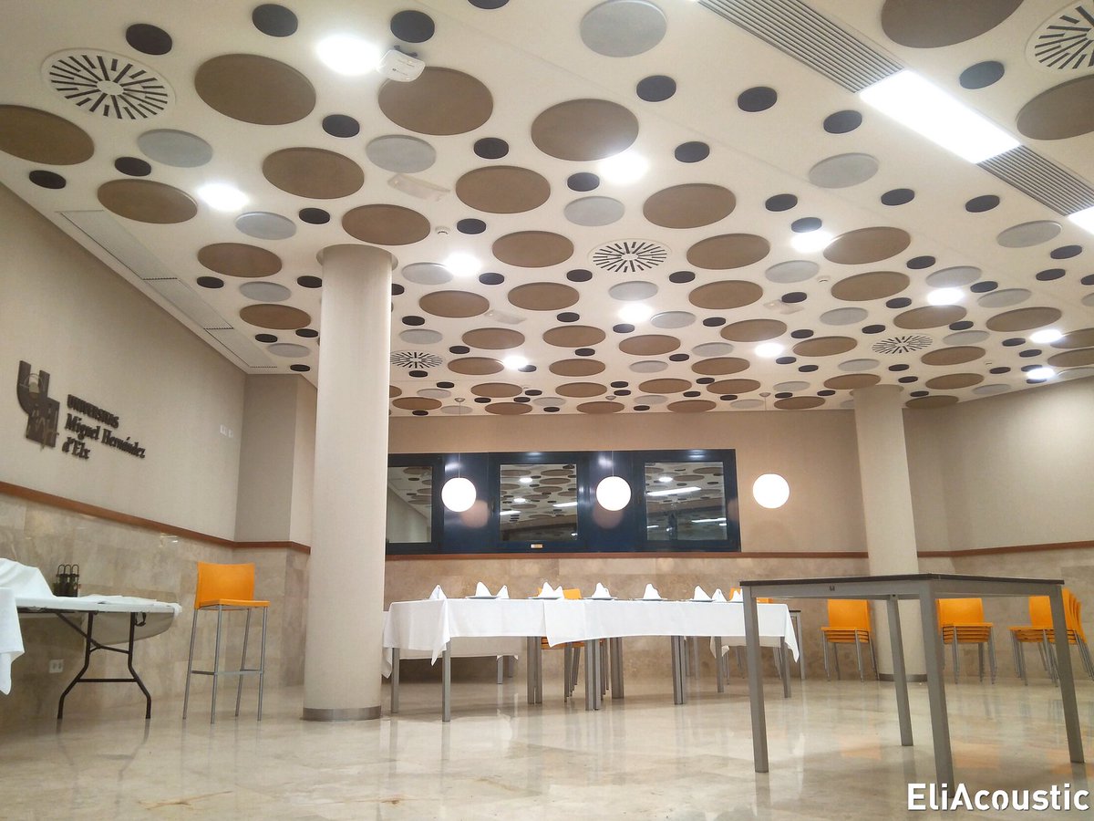EliAcoustic Circle Slim Premiere to reduce noise in a Restaurant.
Discover more acoustic solutions at:
⏩⏩ EliAcoustic.com ⏪⏪