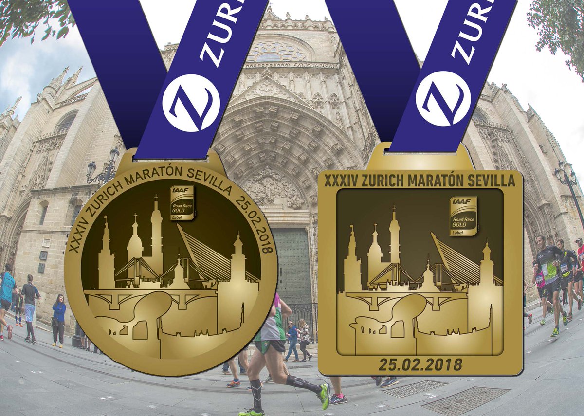 MaratonSevilla's tweet photo. 🏅¡Vota! Elige la medalla del #ZurichMaratonSevilla18 
RT: Redonda
FAV ❤️: Cuadrada https://t.co/YVOD94bxBw