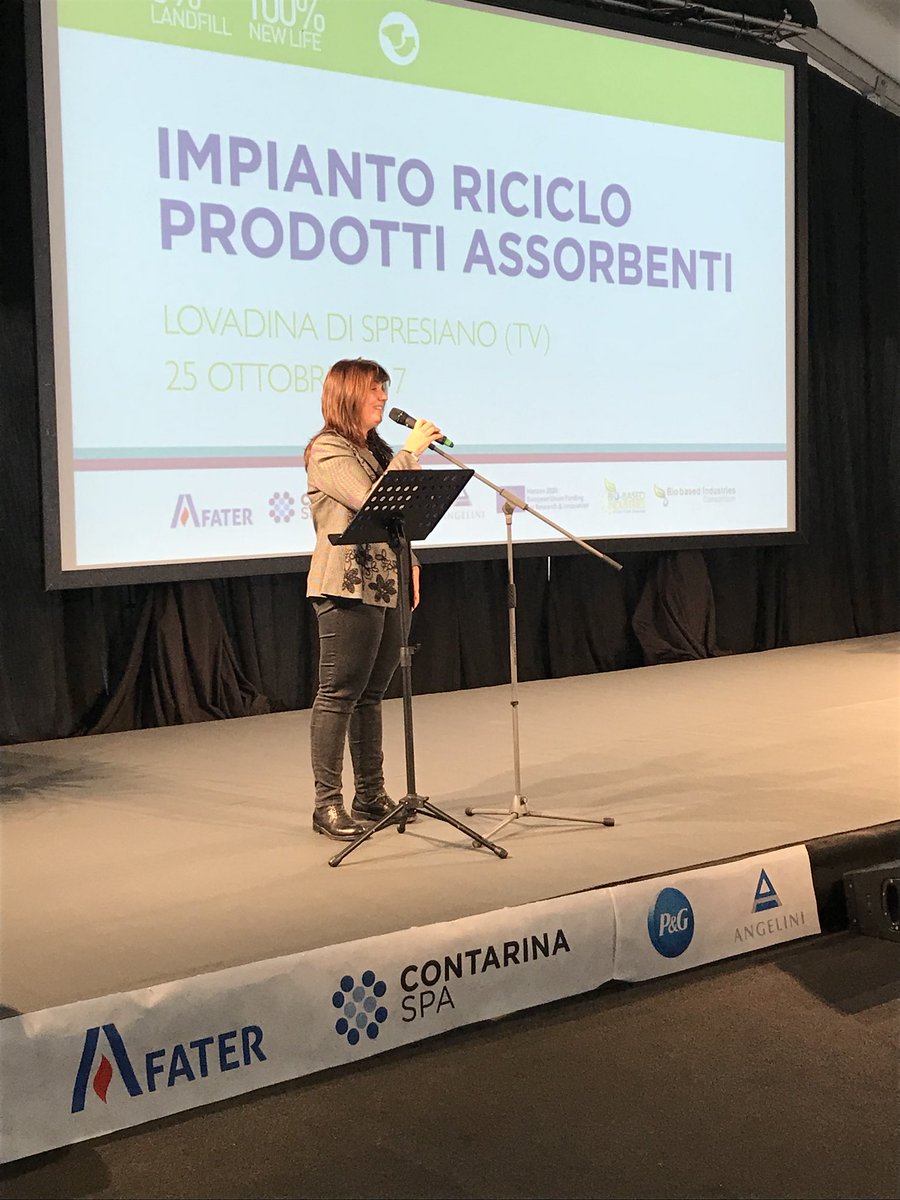 lanzigiuseppe's tweet photo. Per @minambienteIT @barbara_degani che ricorda passaggio da #economialineare a #economiacircolare e aiuti europei a progetto @contarinaspa https://t.co/G2YaHOkQdN