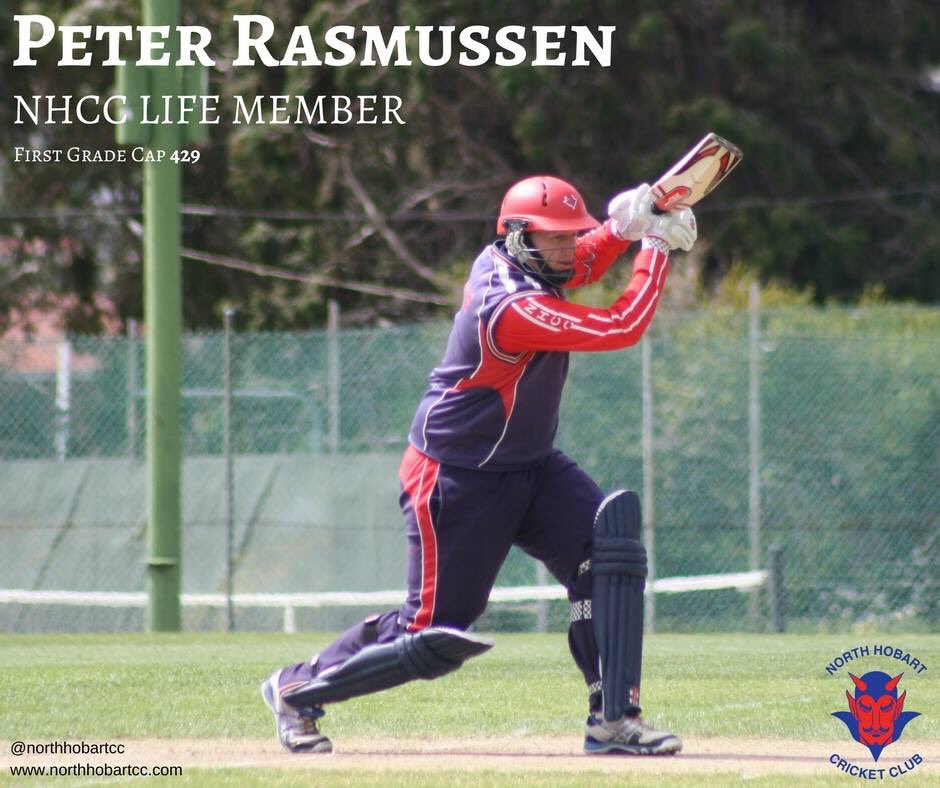 Congratulations Peter Rasmussen and Chris Free - NHCC Life Members 🏏🔴🔵 #NHCC #GoDees #GrandOldFlag