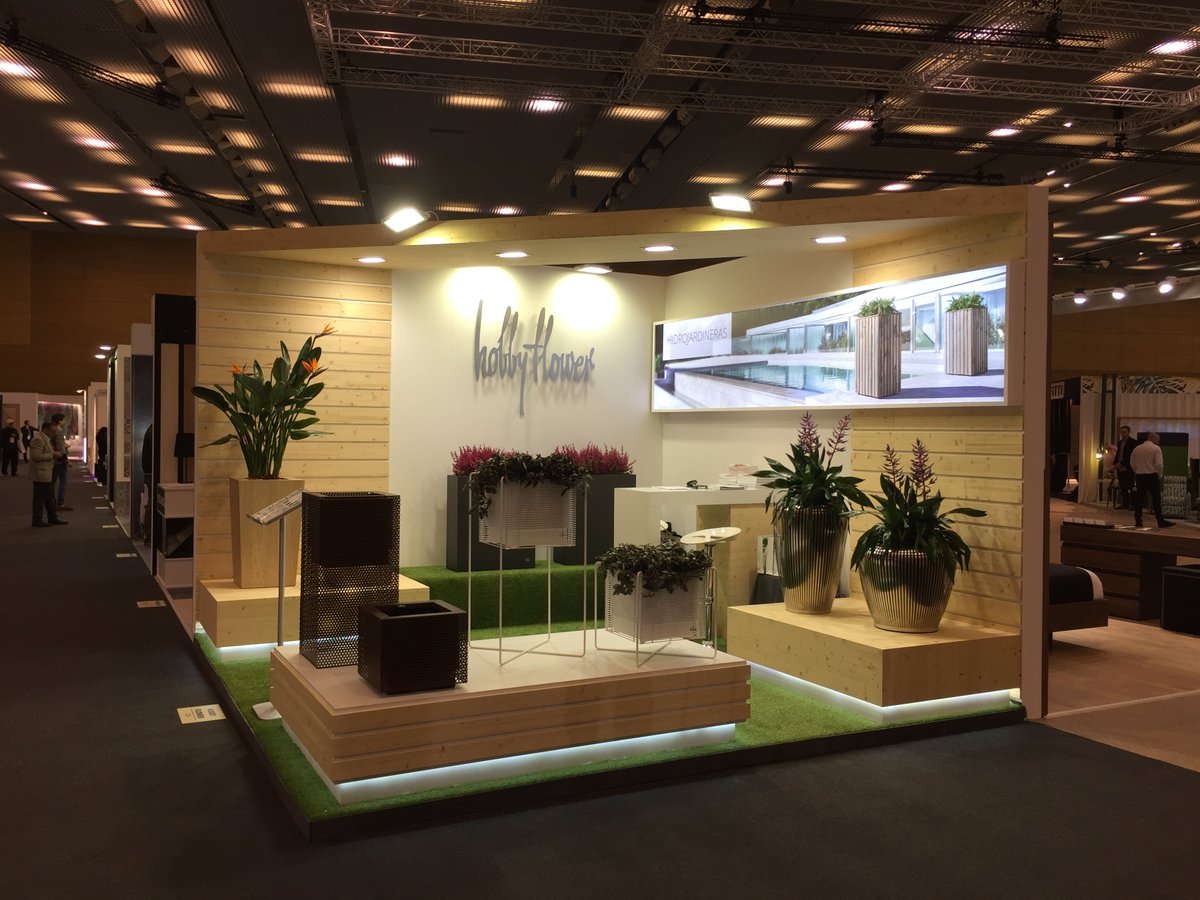 HobbyFlower's tweet photo. ¡Ya nos encontramos en @InteriHOTEL #Barcelona! Os esperamos en el stand C28 hasta el próximo viernes! / Hurry up and visit us in stand C28! https://t.co/RuEptHEugS