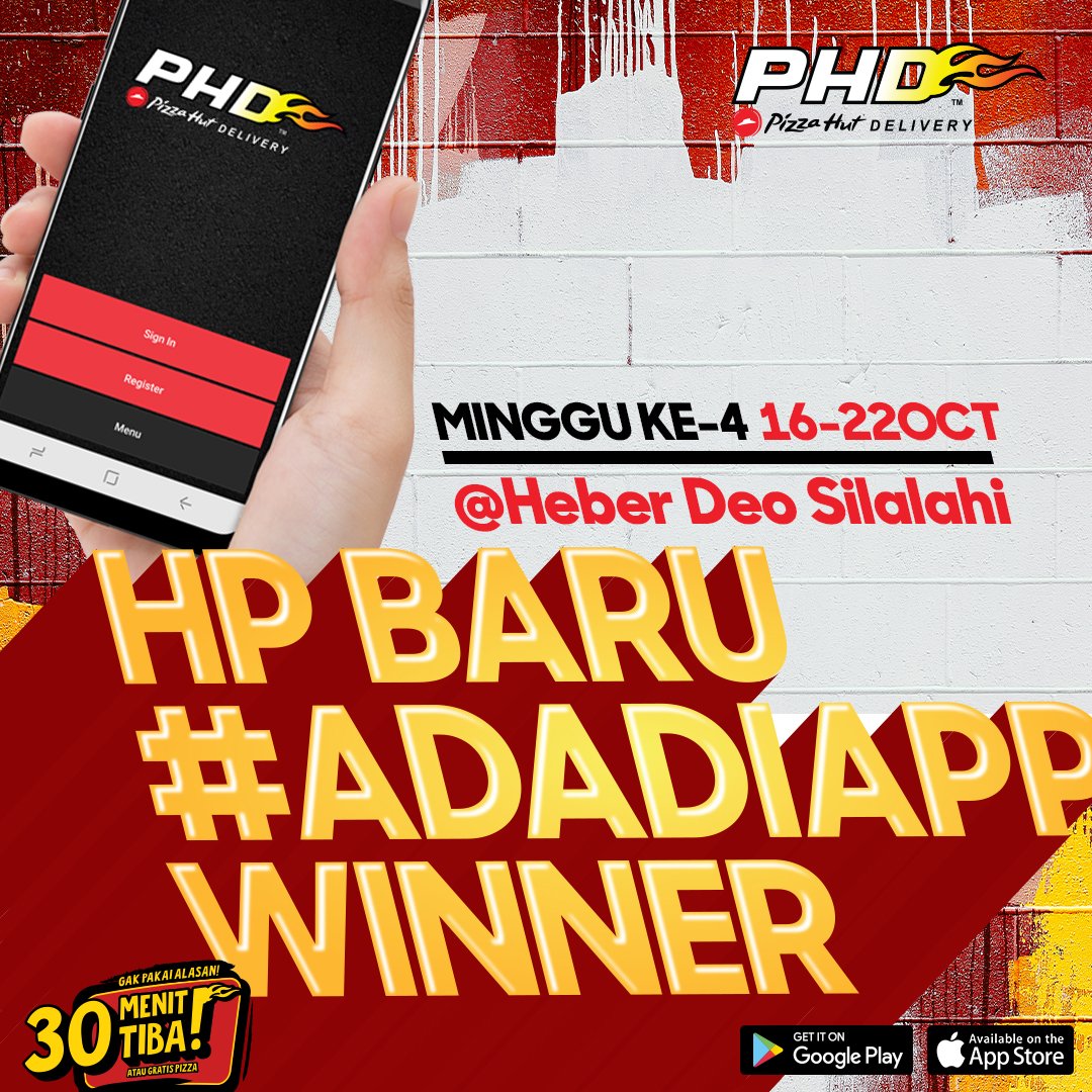 phd_id's tweet photo. Selamat @HeberDeoSilalahi pemenang HP BARU ke-4 #AdaDiApp #PHDid
Selamat menikmati HP Baru Samsung S8 😍 
Terima kasih utk seluruh partisipan https://t.co/Ihyb8tyCBZ