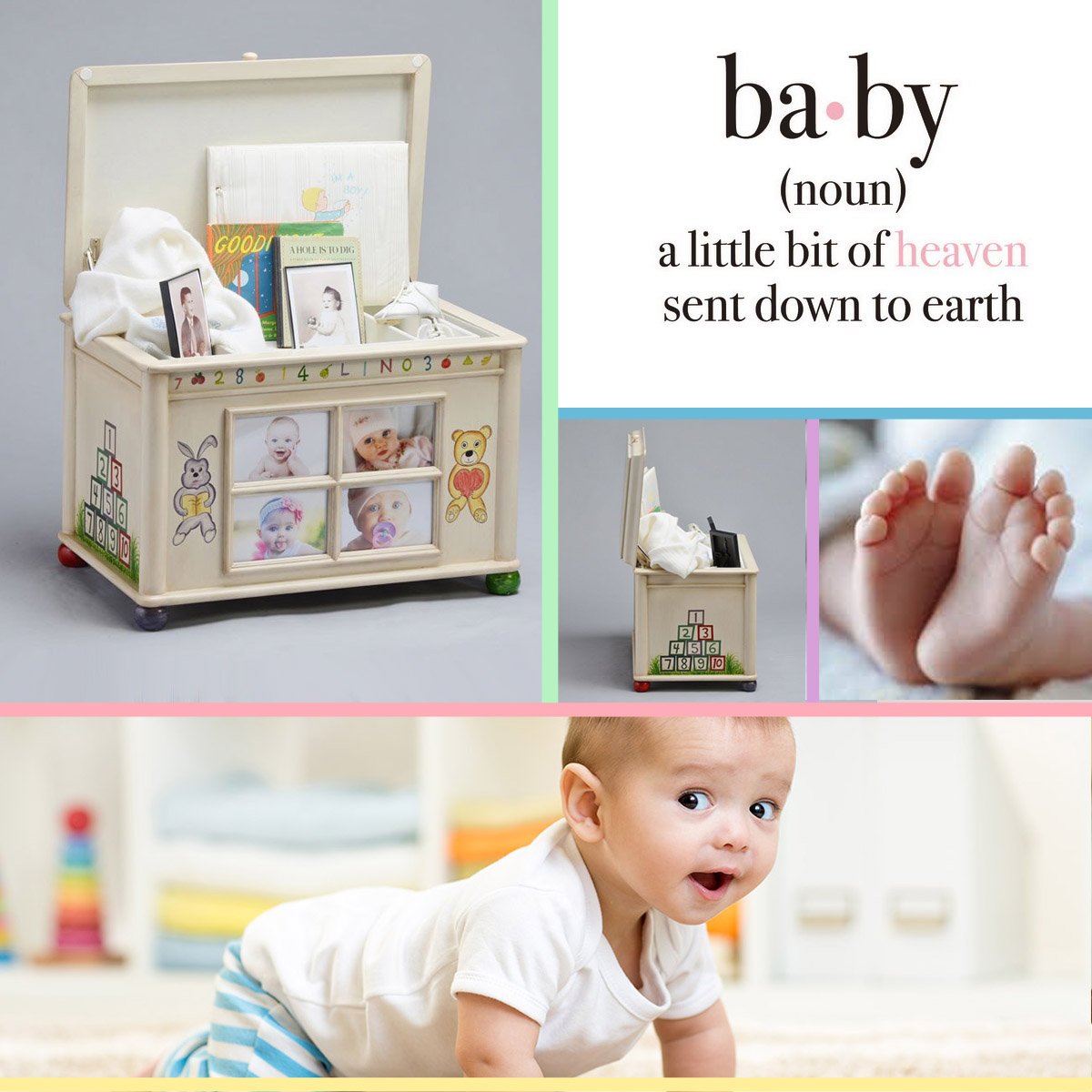 TheLifeChest's tweet photo. The Original Life Chest! The perfect place 2 collect all of baby’s first #memories, #keepsakes, and favorite things. #LifeChest #Baby #Love https://t.co/nxJsUiPlV7