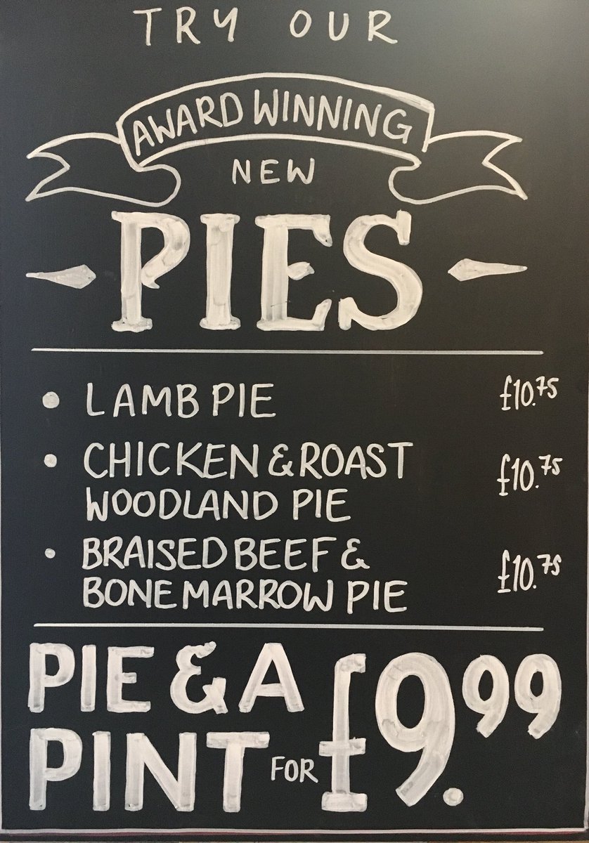 TheApp1eTree's tweet photo. #pie and a #pint at The #App1eTree https://t.co/HB8ELEqNMR