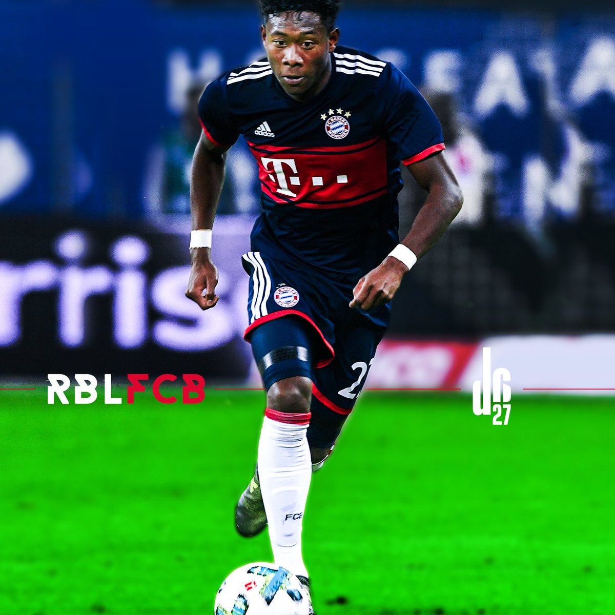 David_Alaba's tweet photo. Showtime 🔴🔴🔴 #packmas #RBLFCB #da27 https://t.co/y86wg0KUNH