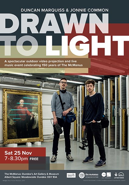 1 month till DRAWN TO LIGHT! The brilliant <a href="/duncan_marquiss/">Duncan Marquiss</a> and <a href="/jonniecommon/">Jonnie Common</a> respond to The McManus Collections <a href="/McManusDundee/">The McManus</a> #McManus150