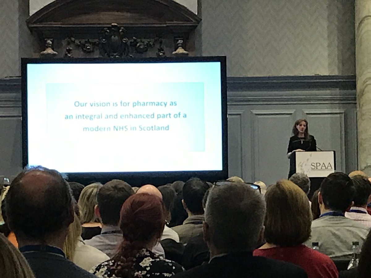rcpharm_scot's tweet photo. .@rosemarieparr discussing @scotgovhealth #pharmacy strategy - Excellence being defined through the experience of the individual #spaa2017 https://t.co/ywtmxEHKRq