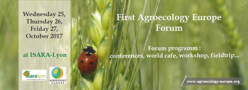 isaralyon's tweet photo. Participez au 1er Forum Européen sur l'#Agroécologie @isaralyon
First #Agroecology Europe Forum : #AEF2017 https://t.co/K1w4qN87md