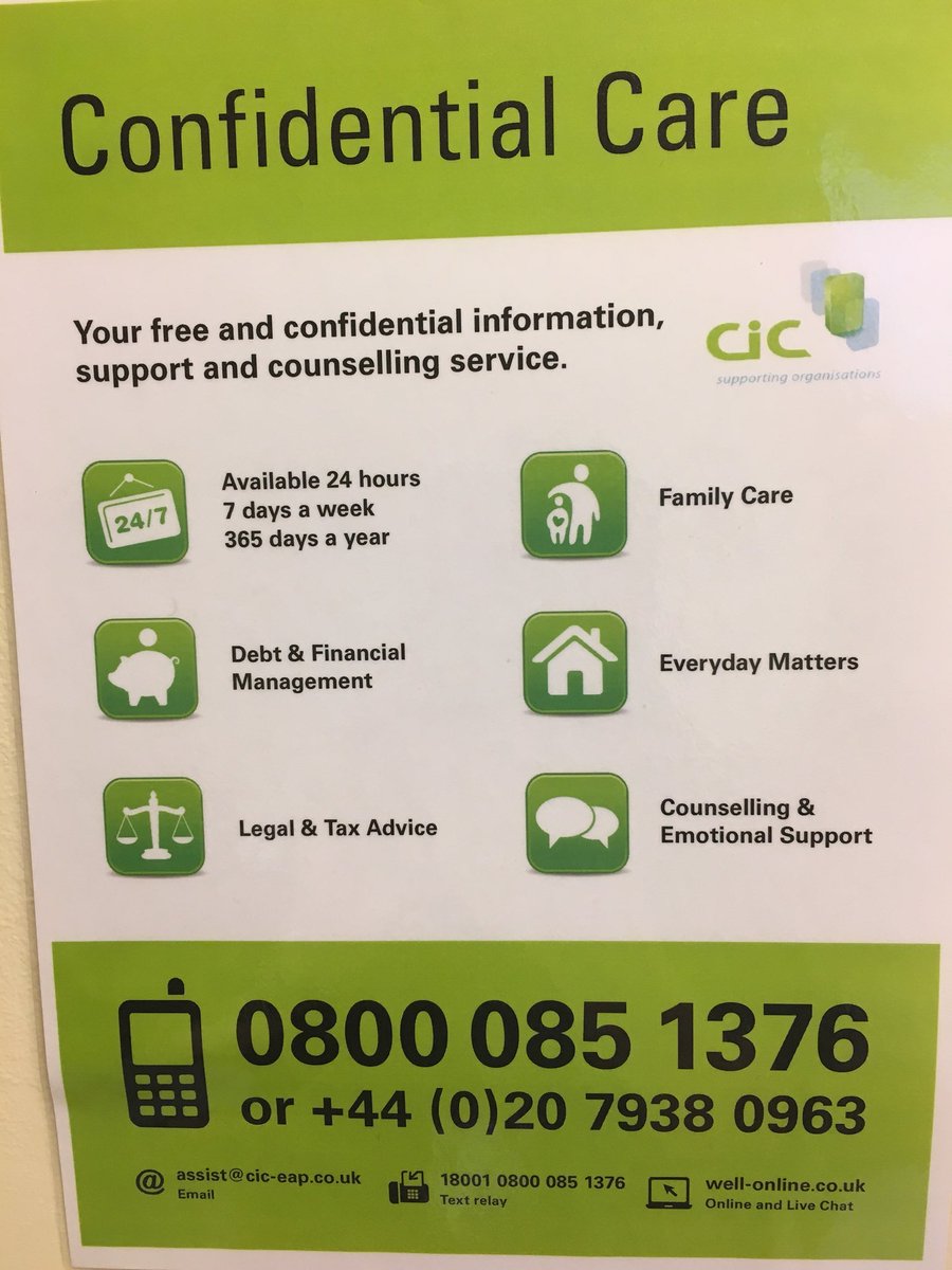 KhftWellbeing's tweet photo. Did you know our Employee Assistance programme isn’t just for counselling? They offer advice on debt management, family care &amp; legal matters https://t.co/u2ht0gDMSR