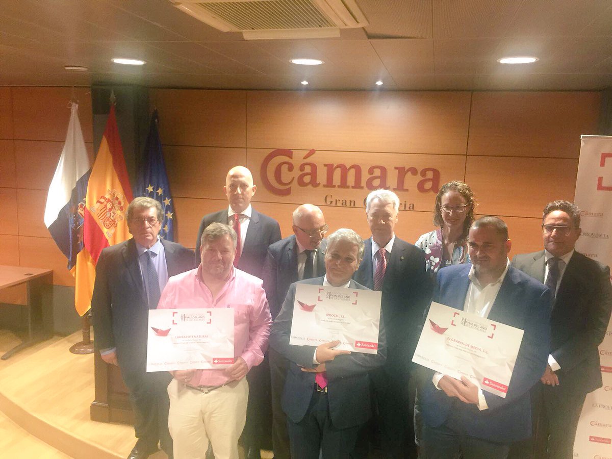 Red_CIDE's tweet photo. ¡Enhorabuena! ganadores: Iprocel, Lanzarote Natural y @22grados #PremiosPyme2017 @CamaraGCanaria @CamaraLanzarote @camaraftv https://t.co/NQWR5rWHSw