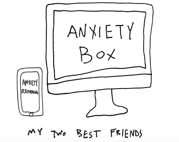 AmandineCQ's tweet image. Mobile-déprime/e-anxiété, quand les #reseauxsociaux nous rendent malades ! bit.ly/2y5VEN3 @FR_Conversation #eHealth #digitalhealth