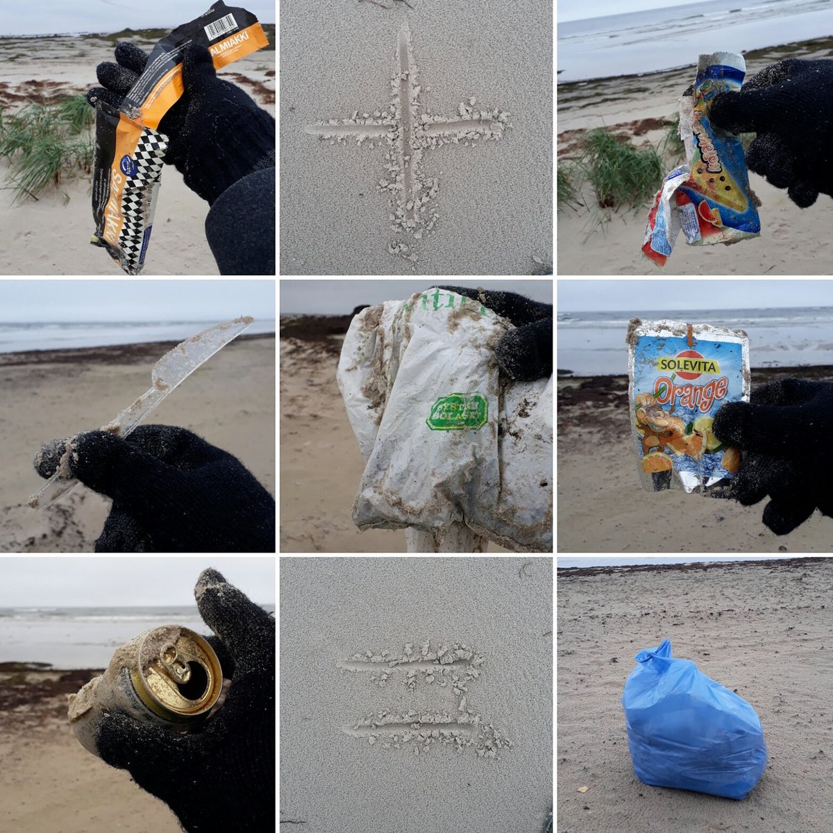 Effektmagasin's tweet photo. Enkel matematik! #ettskräpomdagen #1pieceofrubbish #sweden #swgreen https://t.co/UAqRWwYH3Q