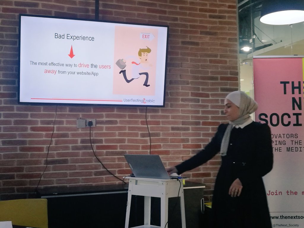 intajICTJO's tweet photo. Thanks #Sadeed #W'adAlshamal @UserTestingAr #Uniorders #FilMarket @FluxWireless @Friendture @BeyeGroup @aqarcircle1 4 representing UR ideas https://t.co/UnhkPl4tUq