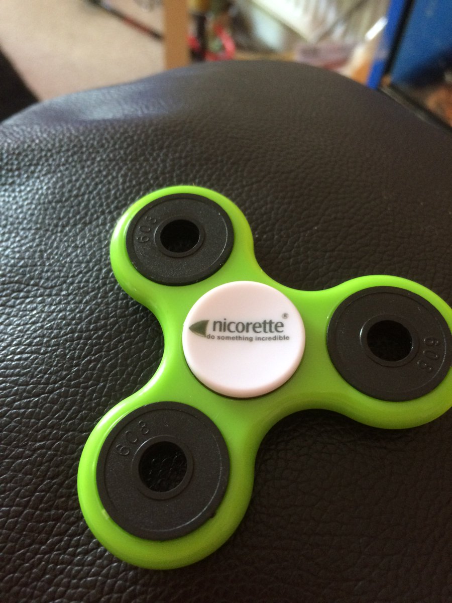 tonismj's tweet photo. #Gotacoupon this spray has help a small amount but the fidget spinner is a great help when want to smoke https://t.co/sH45JrHw9U