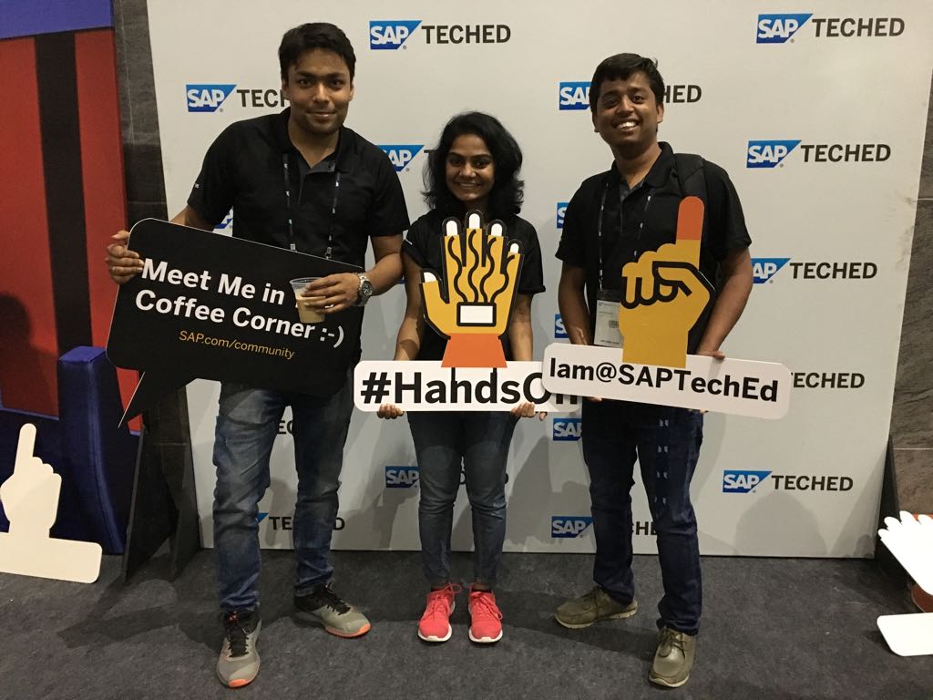 ramyatanuja's tweet photo. @SAPCommunity #SAPTechEd2017 https://t.co/KiJ5QKDyzY