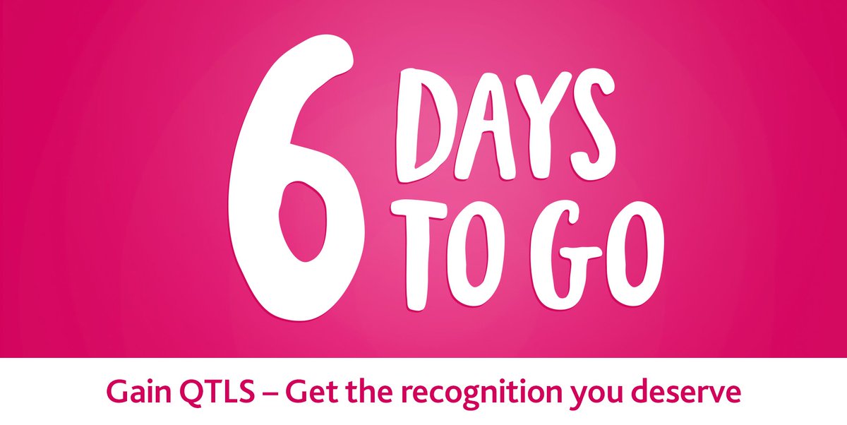 E_T_Foundation's tweet photo. Six days left to register for #QTLS in the current window https://t.co/NBJ6oDkaVx #GetSETforQTLS https://t.co/PfCUKcMsI2