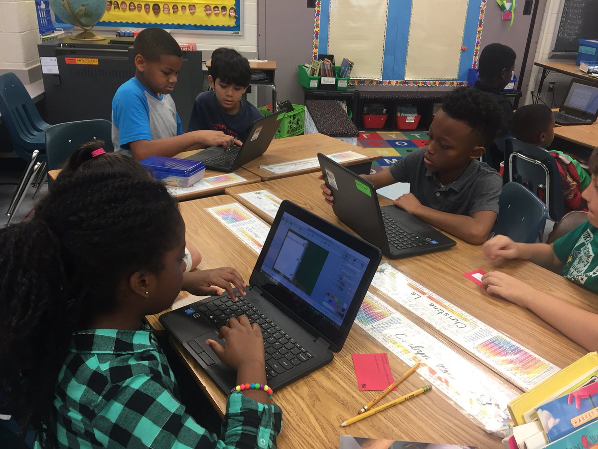 Robinson6Ela's tweet photo. #LEESEagles Mrs. Robinson’s 3rd graders used Wixie to create story problems in Math:) https://t.co/brULbvTLAW