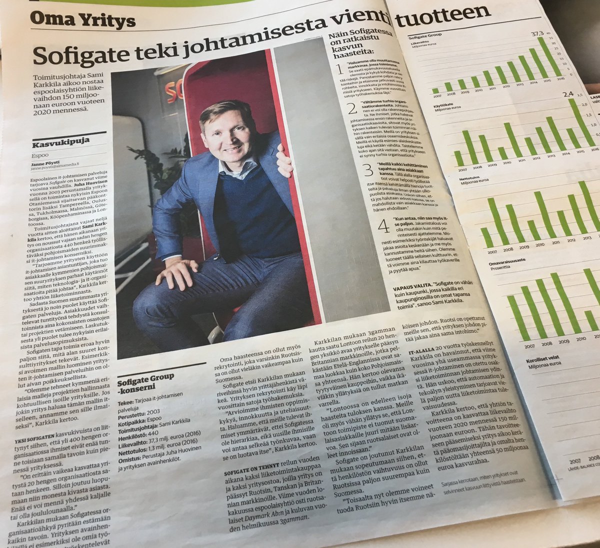 _juho_'s tweet photo. "Meillä ei ole hierarkiaa, eikä uusille ihmisille voi antaa selkeää työnkuvaa, vaan se on luotava itse." #johtaminen #hrsome #digitalisaatio https://t.co/3oLsdXdLjX