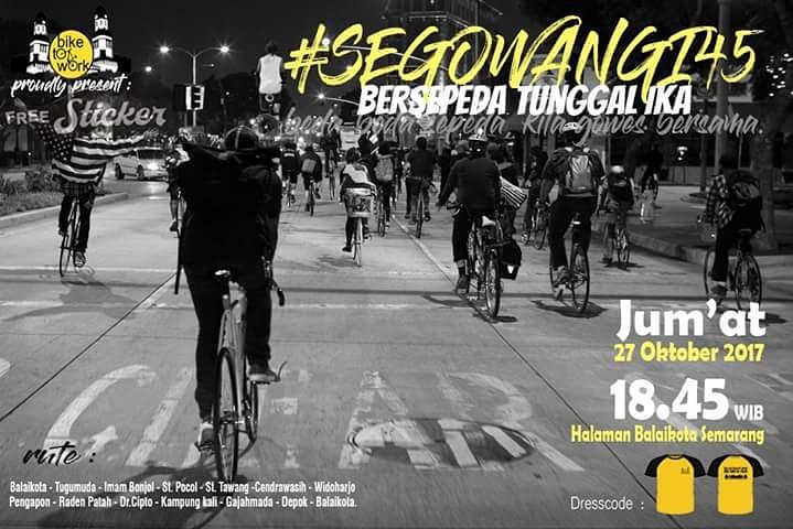 #segowangi is coming
#segowangi45 
@KotaSMG <a href="/CFD_Semarang/">Car Free Day SMG</a> <a href="/Komselis_/">KOMSELIS</a> <a href="/CityHype_SMG/">CityHype Semarang</a> <a href="/EventSemarang/">.</a> <a href="/hendrarprihadi/">Hendi (Hendrar P)</a> <a href="/tentangSMG/">IG @tentangsmg</a> <a href="/IkilhoSmg/">IKILHO SMG</a>