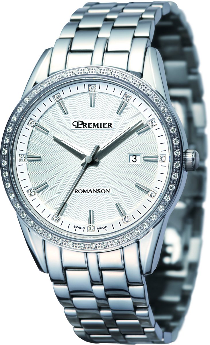 Romanson Men’s Diamond watches sabfabisco.wordpress.com/2017/10/25/rom…