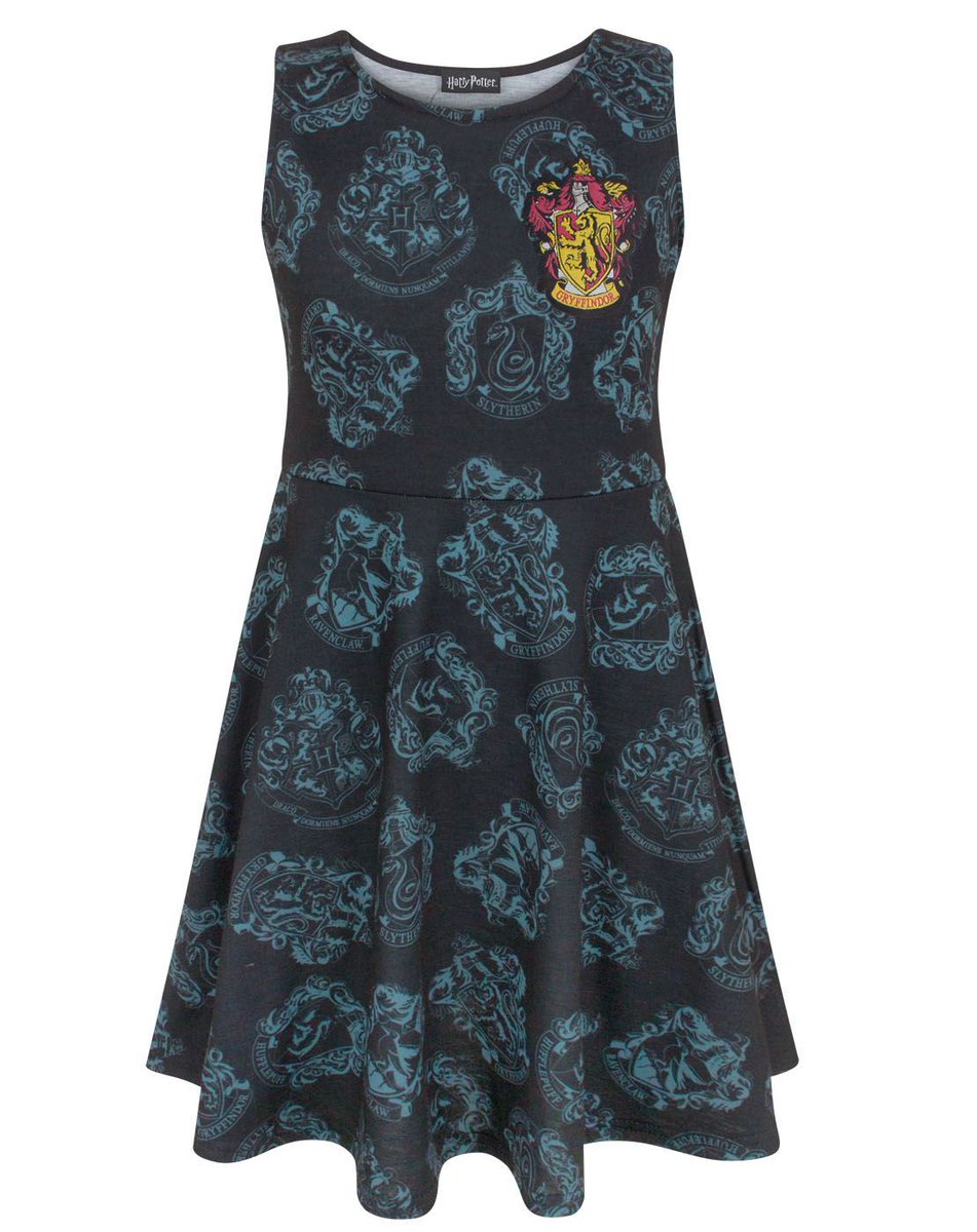 NoisySauce's tweet photo. Harry Potter Kids Skater Dress now on Sale! 
Follow the below link to get yours today 😍🧙‍♀️🔮
https://t.co/VkWEIQyNRm https://t.co/7Y0xu3RHYf