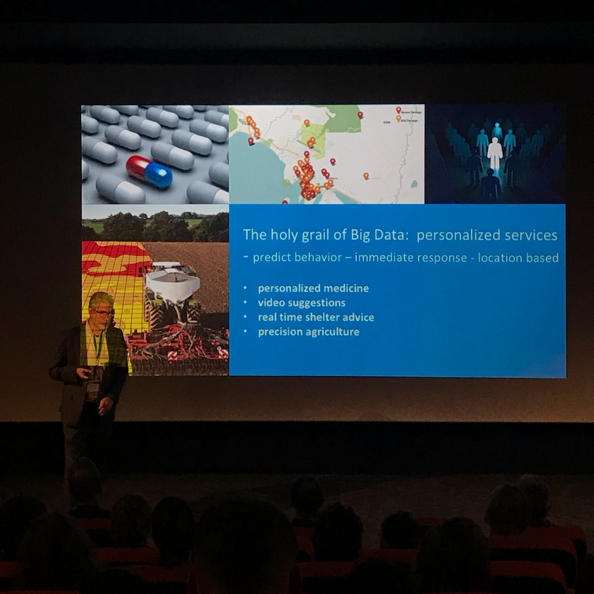 johanoomen's tweet photo. Eric van Tol of @Fontys on the impact of big data on society: “Will Europe become a nanny state?” #CLICKNLDRIVE #drive2017 #bigdata https://t.co/SFA62QpwPJ