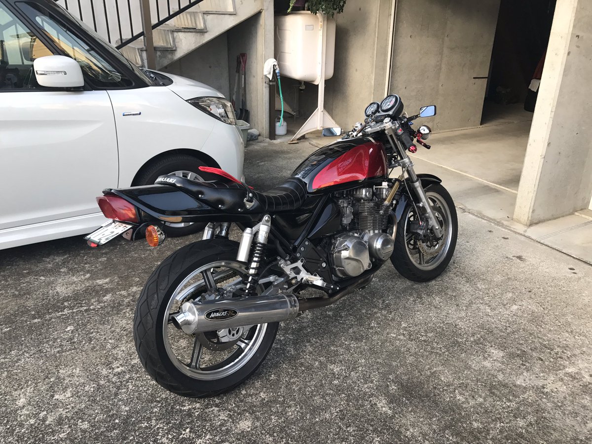 ゼファー400 サンセイレーシングマフラー ゼファー400 サンセイレーシングマフラー