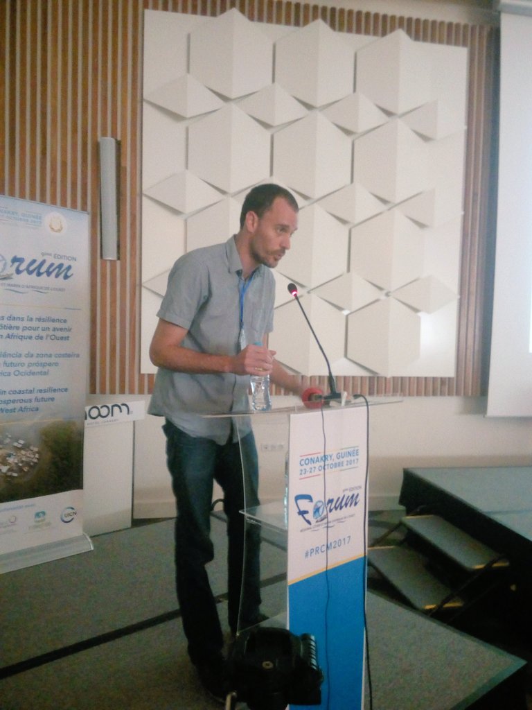 prcmarine's tweet photo. GEO-PRCM a WebGIS to support coastal and Marine Ressource Conservation. #PRCMFORUM2017
Presenting by Felipe Coelho #WWFGERMANY https://t.co/xNhBq0xmSS