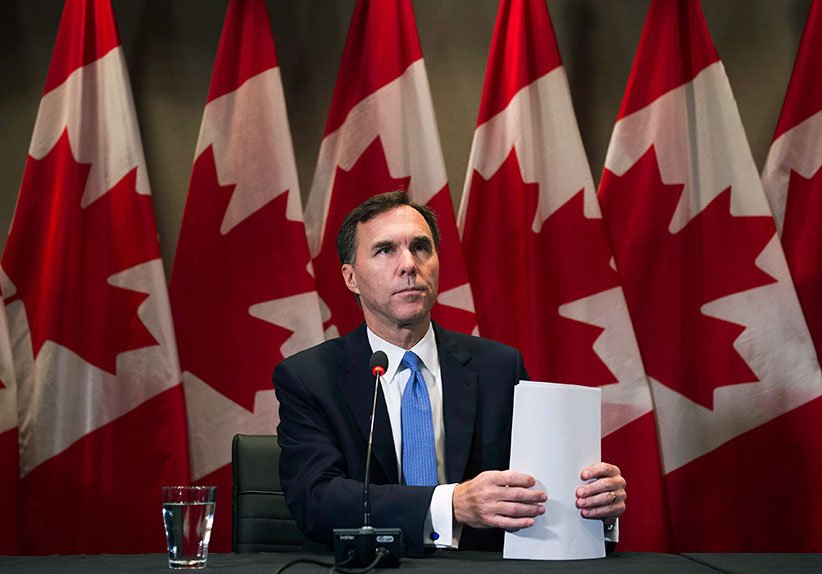 Bill Morneau’s shift from long-term strategy to immediate benefits:   bit.ly/2y2Snmg #cdnpoli  @macleans https://t.co/BdPWUfiVgq