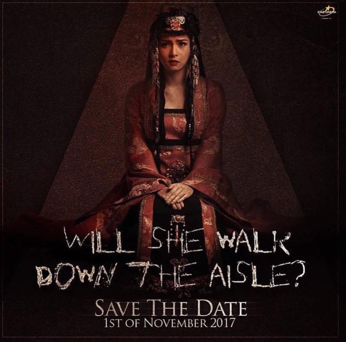 DynaRamos_'s tweet photo. Sa sobrang pagmamahal ko sa KimXi kahit pinakaayaw kong manood ng horror movie gagawin ko for you @prinsesachinita 
#TheGhostBride7DaysToGo https://t.co/Qq8ALhTYQV
