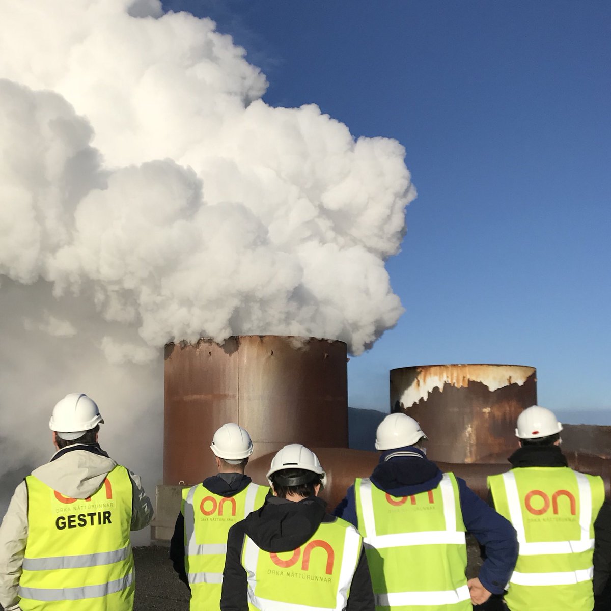 CarbFix's tweet photo. We got a visit from the #H2020 project #S4CE working on new solutions in monitoring underground processes - exciting times ahead https://t.co/JtL2GwLoGl