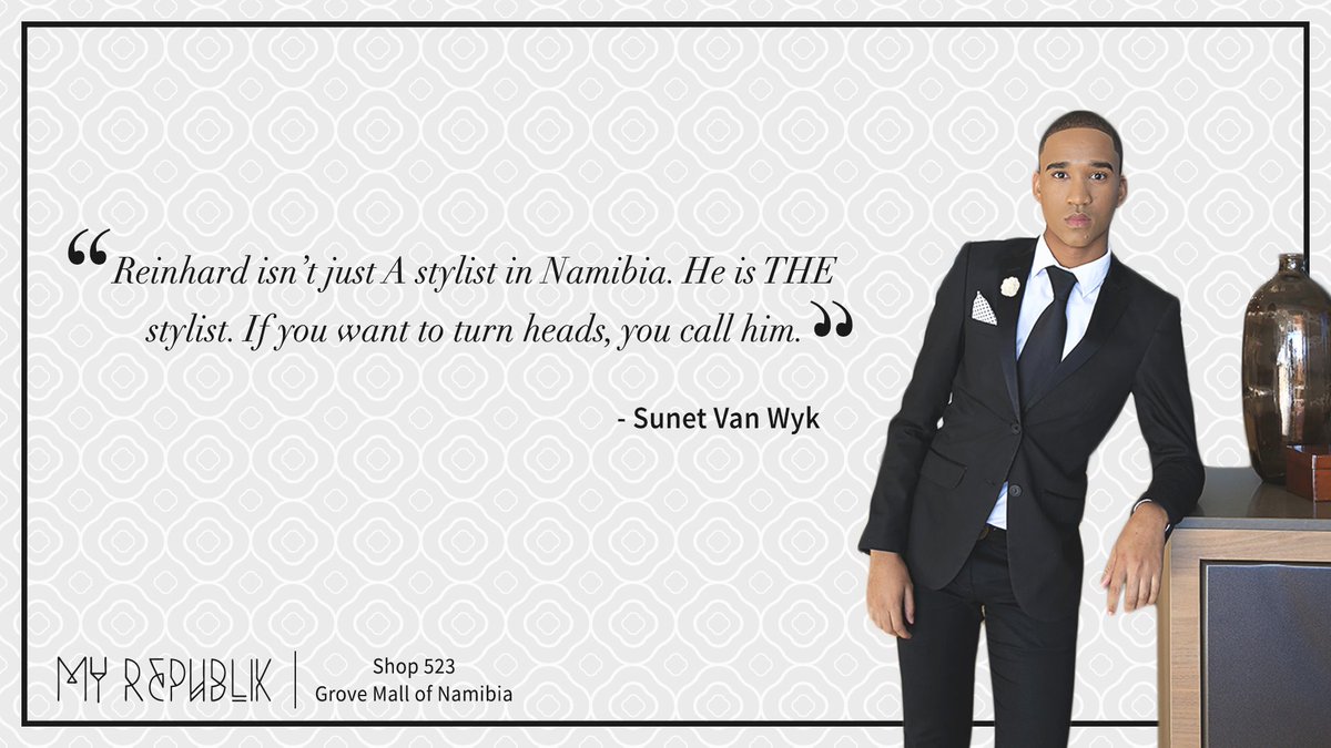 You don't just want any stylist helping you craft your image - you want "...THE stylist" to help you craft your image #MyRepublik