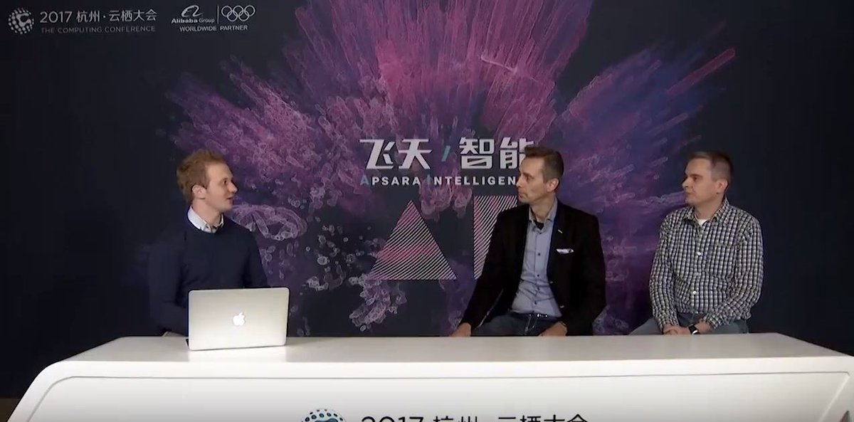 Eficode's tweet photo. Eficode interview @ Computing Conference 2017, Hangzhou, China: https://t.co/jQmvy9gmqY #devops #TheComputingConference2017 #alibabacloud https://t.co/pRjjdA1mPT