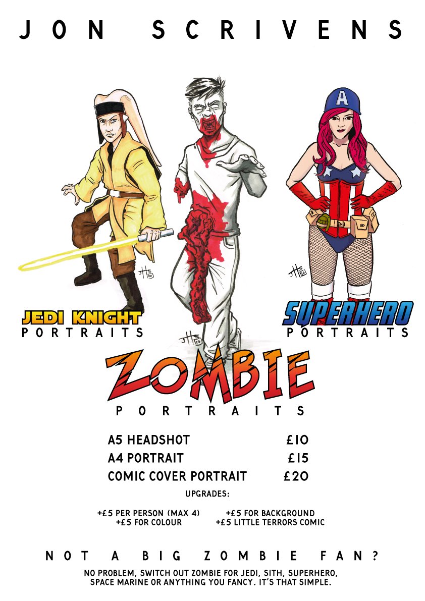 ScrivoArt's tweet photo. This weekend I'll be at @MCMComicCon in the @ComicVillage I'll be drawing commissions of goblins, zombies and whatever else takes your fancy https://t.co/WzsQ4UzfGy