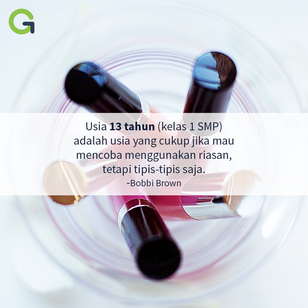 Geevvcom's tweet photo. Kalau menurut kamu, kapan kira-kira umur yang pas untuk seorang gadis jika ingin mulai memakai makeup? https://t.co/YJvchHRmjT