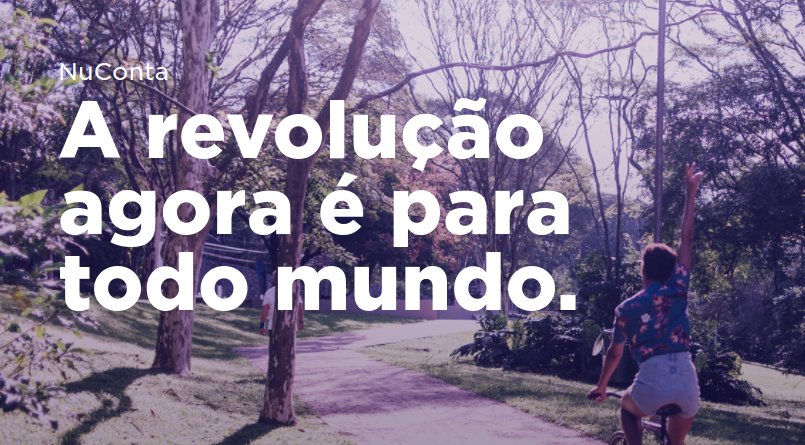 AgDesco's tweet photo. @nubankbrasil apresentou ontem a #NuConta, serviço de conta corrente no app 😍💜
👉🏼 https://t.co/ZZzJq0H0HZ
#DescobertaDigital #GKPB https://t.co/zWTne2CbTV